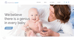 Desktop Screenshot of ingeniousbaby.com