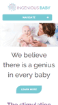 Mobile Screenshot of ingeniousbaby.com